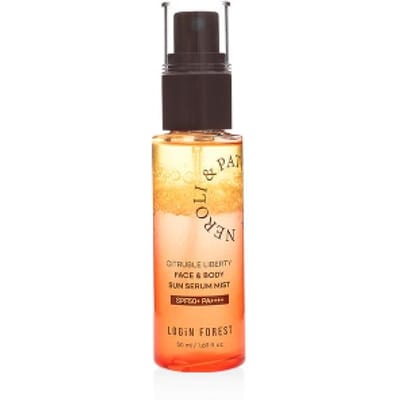 Login Forest Citrus Liberty Gezicht   Lichaam Zonnebrand Serum Mist  Spf50+ Pa++++  50ml NONE black