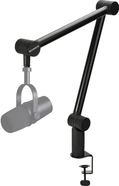Verstelbare Heavy Duty Microfoon Boom Arm Stand voor Podcasts en Streaming