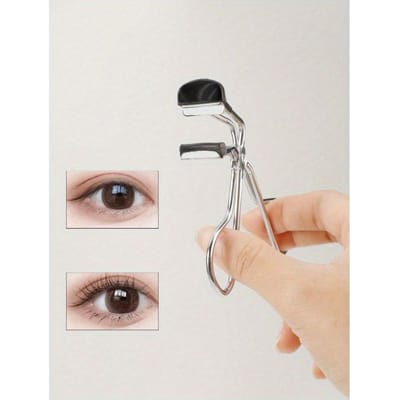 1 st Deelwimperkruller Roestvrij Staal Wimpertangetjes 1pc zilver