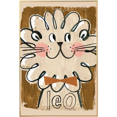 Studio loco poster leo leeuw 50 x 70 cm