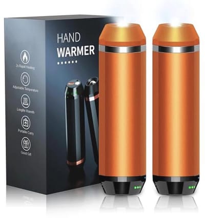 Oplaadbare handwarmers met 10000 mAh - Draagbare USB-handwarmers met Noodverlichting