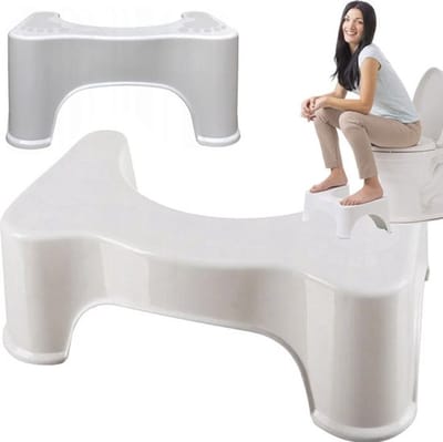Toiletkrukje - WC Krukje - Toilet – Toilet squatty - Opstapkrukje voor kinderen - Potty training - Toilet Krukje Peuter - WC Krukje Volwassenen – Poepkrukje - WC Trapje - WC Krukje voor de juiste houding