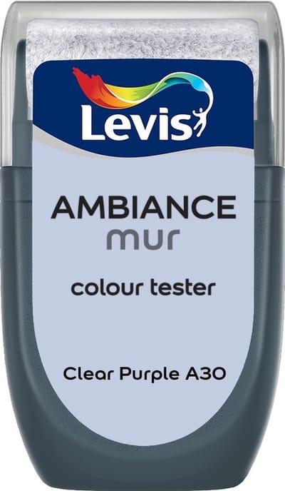 Levis - Muurverf Kleurtester Mat Mix - Clear Purple A30 - Mengverf - 30 Ml