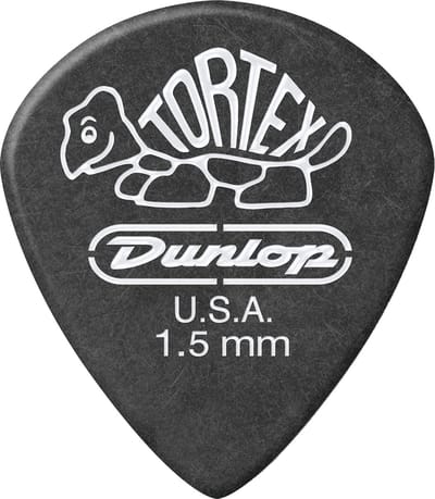 Jim Dunlop Jazz - Plectrum - Pitch Black - 1.50 mm - 72-pack