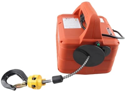 Elektrische takel - Krachtlier - Zware lasten tillen - Met afstandsbediening - 500 kg capaciteit - Grijs