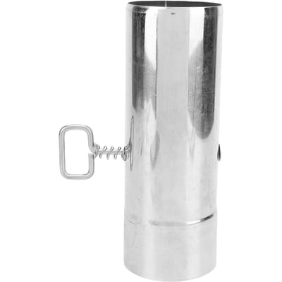 Kachelpijp met Klep 304 Roestvrij Staal Verdikte Schoorsteenpijp voor Ventilatie Afzuiging Rookafzuiging adjustable chimney 76mm