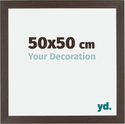 Your Decoration - Fotolijst 50x50 cm - MDF - Eiken Donker - Mura