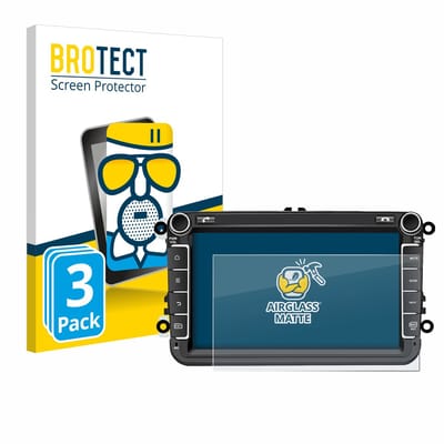 BROTECT - Screenprotector voor M.I.C. AV8V7-Lite - Folie Beschermfolie Beschermglas matte 3 Stuks