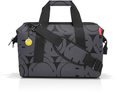 Reisenthel Allrounder M Reistas Sporttas - 18L - Smiley® Grijs