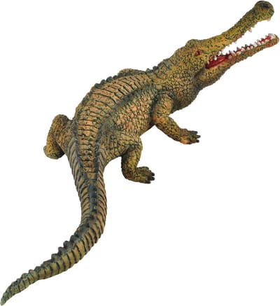 COLLECTA Figurine - Sarcosuchus - (Xl) - Prehistorie - Handgeschilderd - Dinosaurus - Miniatuur