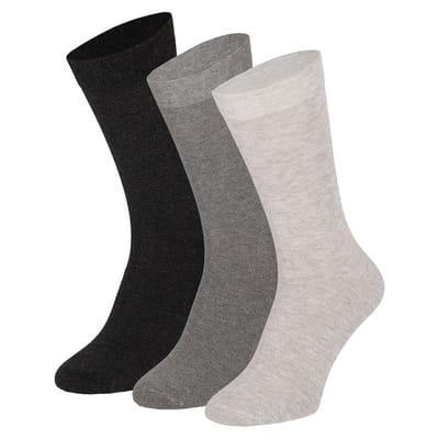Apollo - Katoenen heren sokken - Multi grijs - Maat 47/50 - Heren sokken - Sokken heren - Sokken heren 47 50 - Sokken