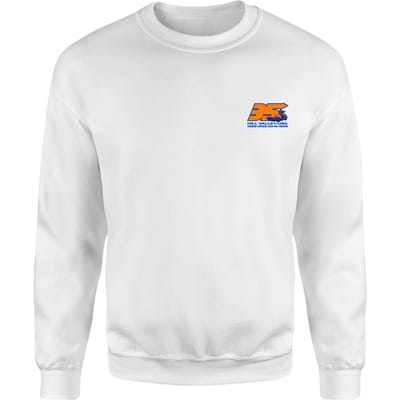 Back To The Future 35 Hill Valley Front Sweatshirt - White - XS