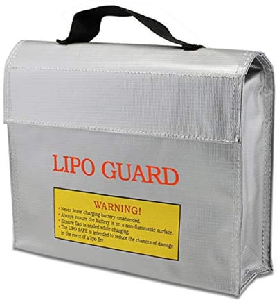 Brandloze Lipo Accu Bag voor Opladen en Opslag - Vuurvast en Veilig