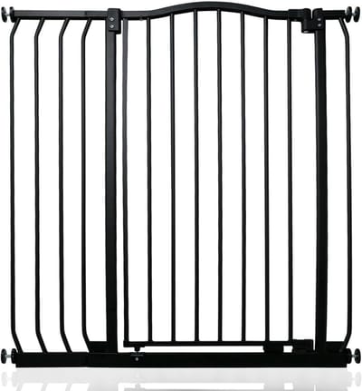 TIM® Traphekje - Veiligheidshekje - Klemhek - Extra Hoog - Zwart - ‎98cm x 98cm x 100cm
