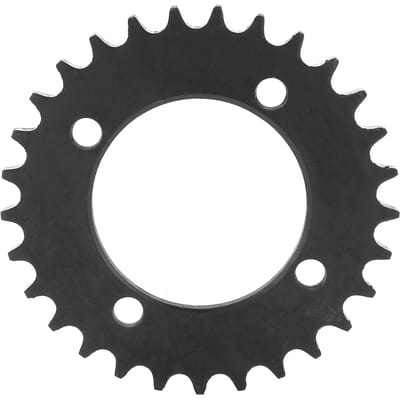 Pignon de chaîne arrière 420 à quatre trous Acier 29T Pignon pour pièces de tricycle électrique 42029T black