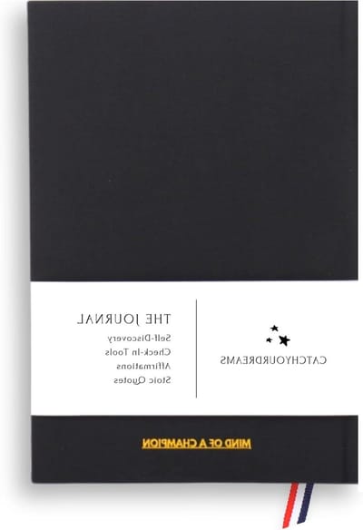 Mindfulness Dagboek - Zelfmeesterschap Planner - Persoonlijke Groei - Dagelijkse Begeleide Aanwijzingen - 21.89 x 15.01 x 2.31 cm - Zwart