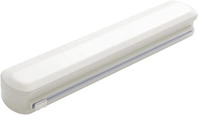 Foil Cutter - Gourmet Foil Cutter - Plastic Film Dispenser met Sliding Cutter - Diameter ≤ 4.5 cm - Cling Film Lengte ≤ 32 cm - Cling Film Cutter voor Keuken en Koken
