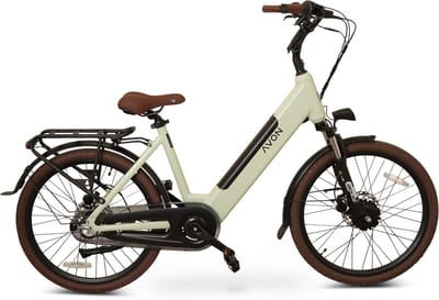 Avon Bx1 Elektrische Kinderfiets 24 Inch – 250w Voorwielmotor 504wh Accu 90km Actieradius Hydraulische Schijfremmen Nexus 3-speed Kleurendisplay Lage Instap Lichtgroen
