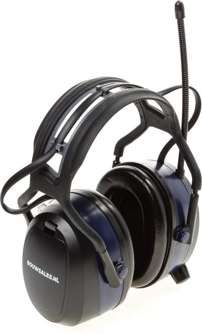 Gehoorkappen dig.Bluetooth+MP3+Dab+/FM Bouwsa