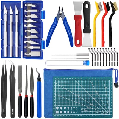 3D-printergereedschapsset - Accessoireset 3D-printer - Reinigen en Onderhoud - 42-delige Set - Niet gespecificeerd - Niet gespecificeerd