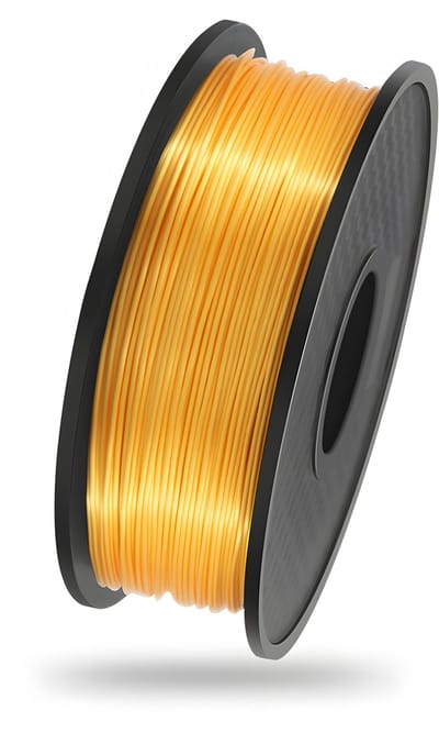 PLA Filament - 1.75mm 1kg - 3D Printer - 3D Pen Navulling – Goud met Zijdeglans