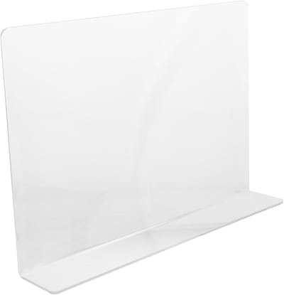 Acryl Spatbord - Keuken Spatplaat - Schoon Werkblad - Zelfklevend Eenvoudig - 30x21x5 cm - Transparant