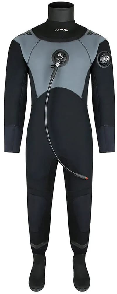 Typhoon Seamaster Droogpak Zwart SM/42 Man