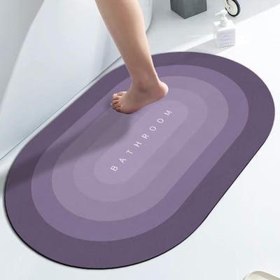 Eenvoudige Scandinavische Badkamer Absorberende Diatomeeën Modder Mat Huis Deur Deur Deurmat Antislip Sneldrogend Voetmat 40*60cm
