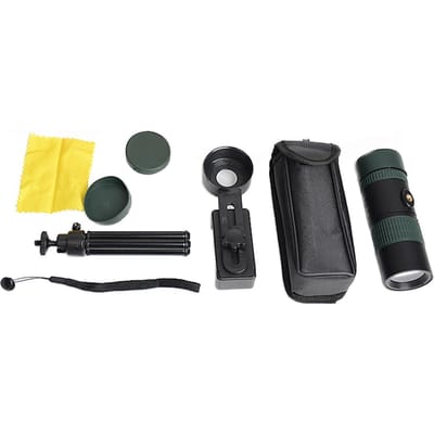 10-300x40 Zoom Telescoop HD 4K Draagbaar Sterke Verrekijker Lange Afstand Professionele Monoculair BAK4-Prisma's Voor Jagen Kamperen
