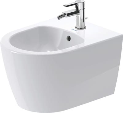 Duravit ME by Starck - Wandbidet 370x480 mm, kraangat, wit 2290150000