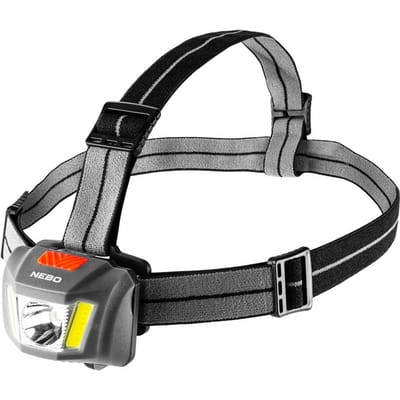 Nebo Einstein Duo 400 – 400 lumen compacte hoofdlamp met wit en rood licht