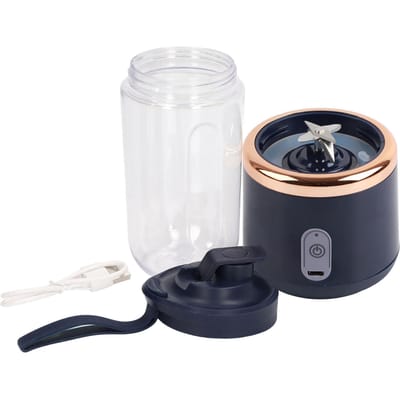 Draagbare blender 400 ml 6 messen 22000 tpm 1500 mAh Food Grade PCTG USB-oplaadbare reisblender voor white