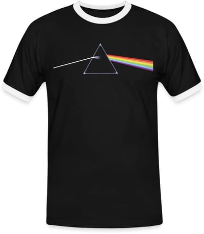 Pink Floyd The Dark Side Of The Moon Mannen Contrast Shirt