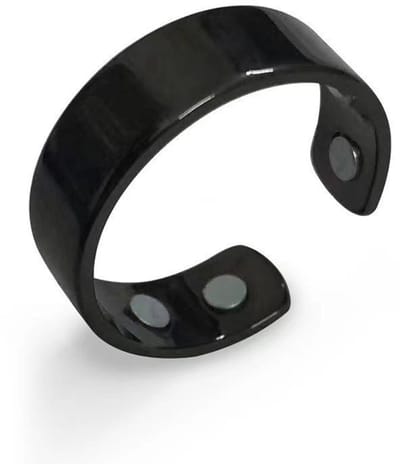 Daity 1 stuk - ring, originele magnetische wellnessring voor dames en heren – open, lichtgewicht en waterbestendige ring van roestvrij staal