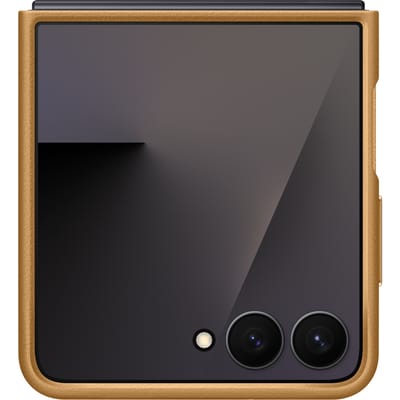 Originele KindSuit Vegan Leather Case voor de Samsung Galaxy Z Flip 7 - Camel