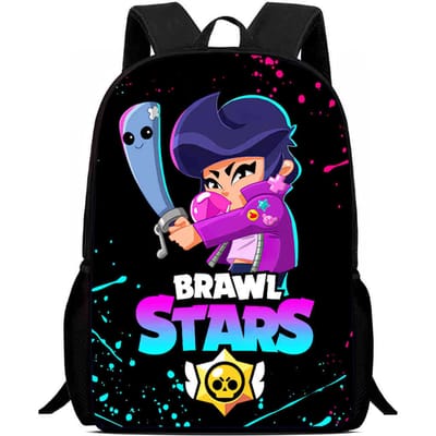Sac à dos Brawl Stars Impression Haute Définition Multifonctionnel Léger