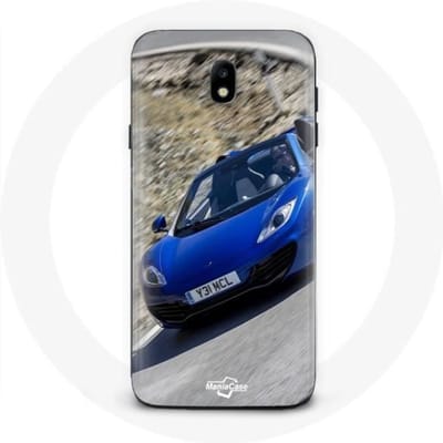 Samsung Galaxy J3 2017 Hoesje Formule 1 McLaren Car Blauw blauw
