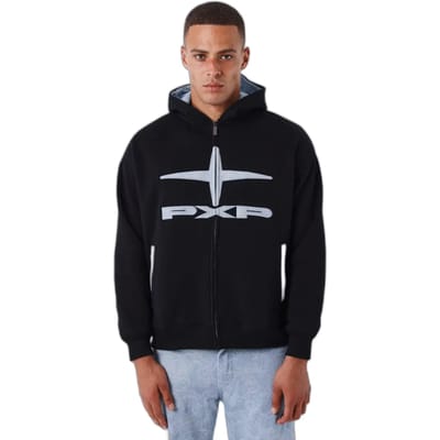 Vintage hoodie met rits Project X Paris