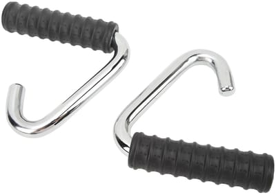 Dailygoods- Pull-Up Bar - C-Vormige Handgrepen - Stalen Handgrepen - Comfortabele Grip - Universele Compatibiliteit - Verbeterde Fitness Bereik - Fitness Grips