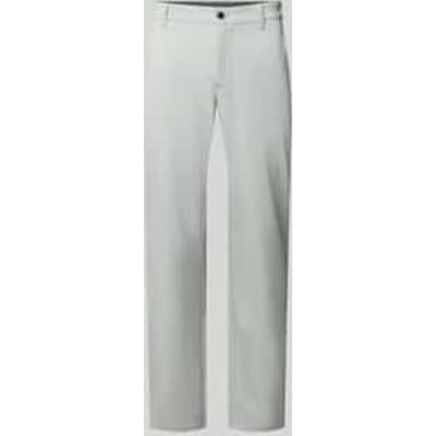 Regular fit stoffen broek met Franse Steekzakken
