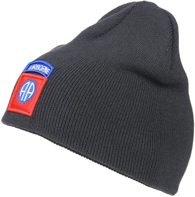 Fostex Garments - Beanie 82nd Airborne - Dark Grey