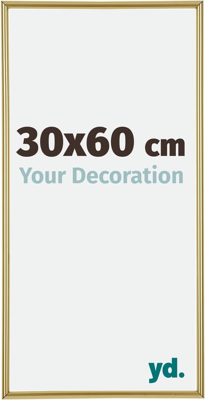 Your Decoration - Fotolijst 30x60 cm - Kunststof - Goud - Annecy