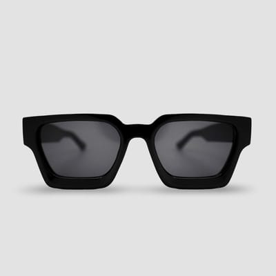 Montuurtjevoorjou - Ace Black - Zonnebril - Heren zonnebril - Festival Bril - Zwart