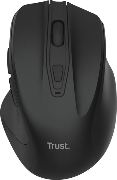 Trust Nito - Draadloze Muis - Stille Knoppen - Rechtshandig - 2200 DPI - Zwart