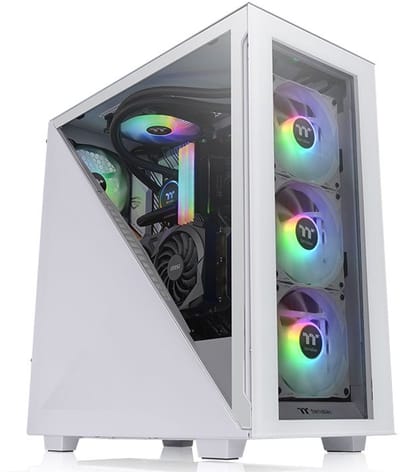 Thermaltake Divider 300 TG Snow - Case - Tower - Wit