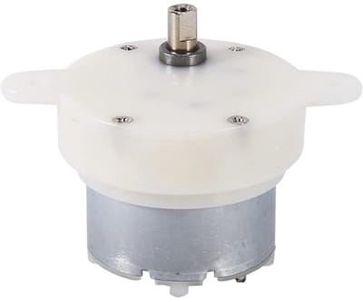 Hoog koppel 12V DC elektromotor met laag toerental en versnellingsbak - 3 rpm micromotor