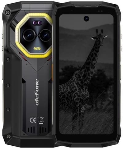 Ulefone Armor Mini 20 11,9 cm (4.7") Dual SIM Android 14 4G USB Type-C 8 GB 256 GB 6200 mAh Zwart