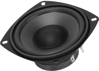 Dailygoody - Auto Luidsprekers - Coaxiale 4 Inch - 400W Vermogen - Zwart - Midrange Geluidskwaliteit - Geschikt voor Alle Auto's - Compact Formaat