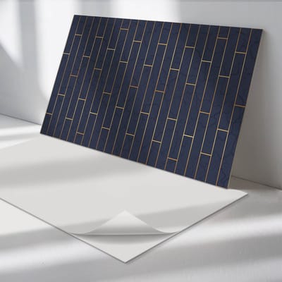 Wallfluent Vinyl Wandpaneel - Bakstenen muurtextuur Wandpaneel PVC - 100 cm x 50 cm - Marine Vinyl Wandpaneel - Set van 1 - Rechthoekig Wandbekleding Vinyl - Texturen Wandpaneel - Zelfklevend Wandpaneel - Wandpaneel Keuken en Badkamer