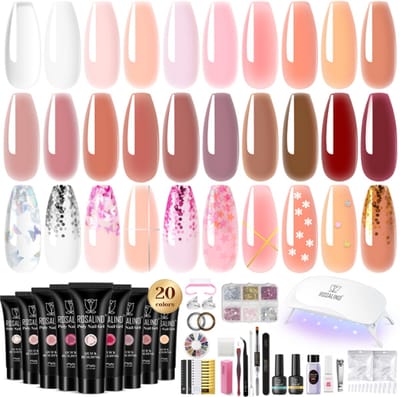 Nail Art Tools Set,Gel Bakken Lamp,DIY Salon,Extension Gel Nagellak Geschikt voor nagelstudio's